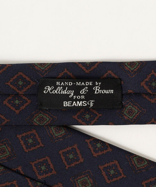 Holliday & brown 小紋 プリント ネクタイ Holliday & Brown / 小紋柄 プリント ネクタイ 【公式通販】