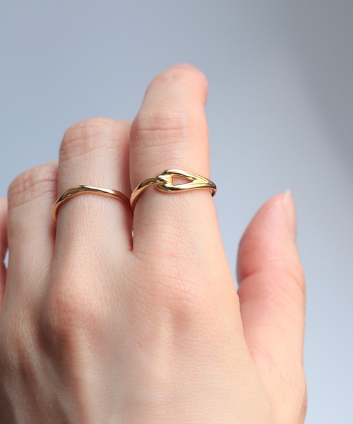 NOIR DE POUPEE（ノワールドプーペ）の「silver925 ロープスモール リング (ニッケルフリー)（リング・レディース・シルバー/ゴールド・#13/#9/#11）」の13枚目の写真