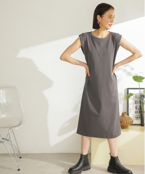 ROSE BUD（ローズバッド）の「メッシュニットワンピース（ワンピース・レディース・ブラック/ブルー/グリーン・FREE）」の13枚目の写真