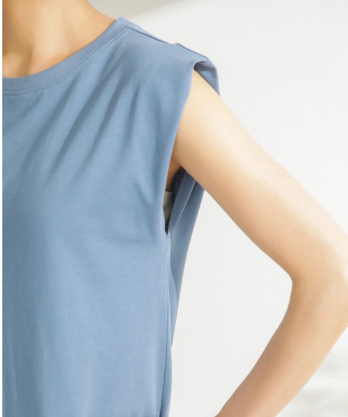 ROSE BUD（ローズバッド）の「メッシュニットワンピース（ワンピース・レディース・ブラック/ブルー/グリーン・FREE）」の9枚目の写真