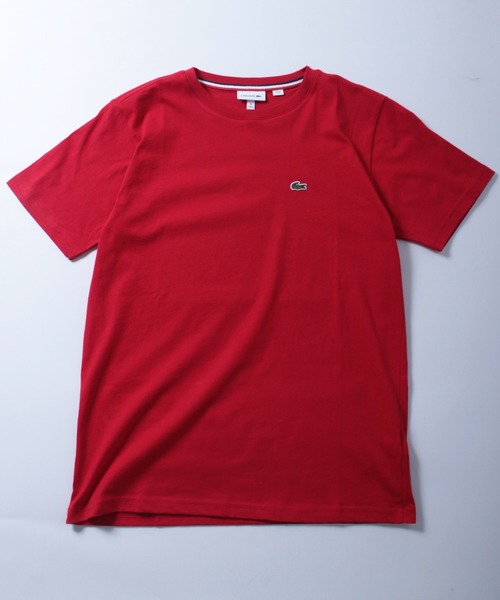 LACOSTE（ラコステ）の「【LACOSTE】ラコステ  Boys コットンジャージー クルーネックTシャツ ユニセックス ボーイズサイズ TJ1442（Tシャツ/カットソー・レディース・ホワイト/ブラック/ネイビー/レッド/ブルー・M/L/XL）」の9枚目の写真