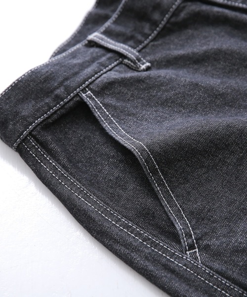 n'OrLABEL(ノアールレーベル)の「『配色ステッチジッパーデザインデニム』(デニムパンツ・メンズ・ブラック・XL/L/M)」の21枚目の写真
