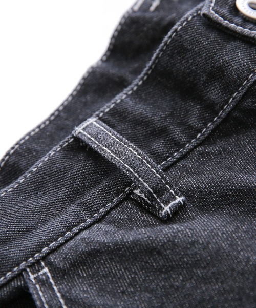n'OrLABEL(ノアールレーベル)の「『配色ステッチジッパーデザインデニム』(デニムパンツ・メンズ・ブラック・XL/L/M)」の22枚目の写真