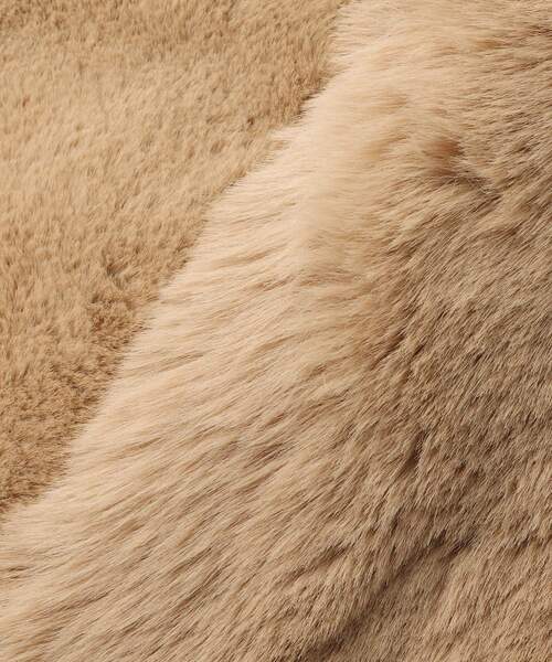 THE SHOP TK (ザ ショップ ティーケー )の「◆ファーティペット(ストール/ショール・レディース・カーキ/ブラウン系その他/ライトベージュ/ブラウン系・00)」の8枚目の写真