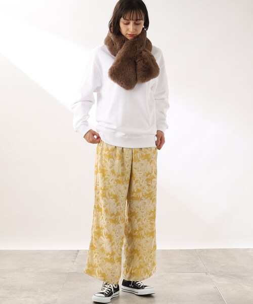 THE SHOP TK (ザ ショップ ティーケー )の「◆ファーティペット(ストール/ショール・レディース・カーキ/ブラウン系その他/ライトベージュ/ブラウン系・00)」の21枚目の写真