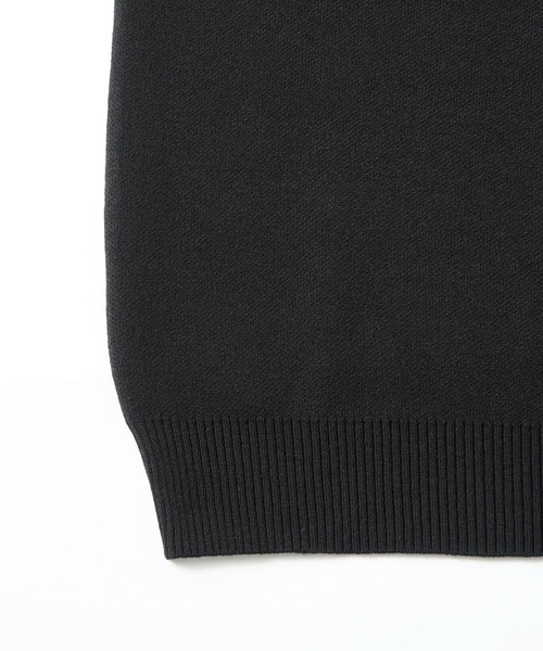 X-girl（エックスガール）の「EMBROIDERED SERIF LOGO KNIT（ニット/セーター・レディース・ブラック/パープル/グレー・ONE SIZE）」の8枚目の写真