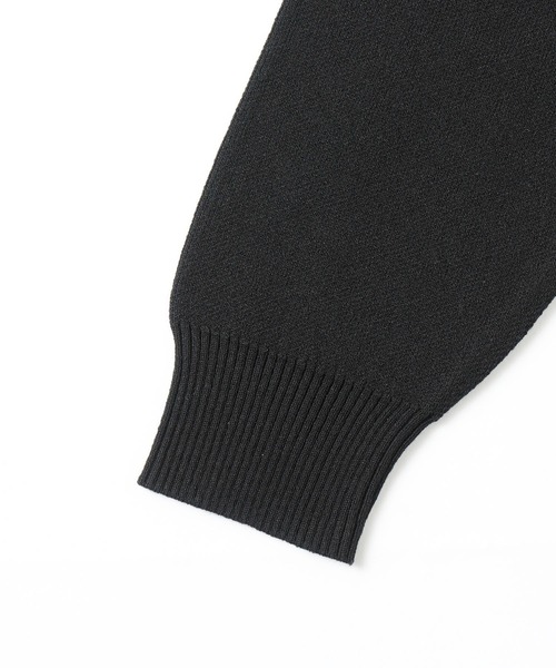 X-girl（エックスガール）の「EMBROIDERED SERIF LOGO KNIT（ニット/セーター・レディース・ブラック/パープル/グレー・ONE SIZE）」の9枚目の写真