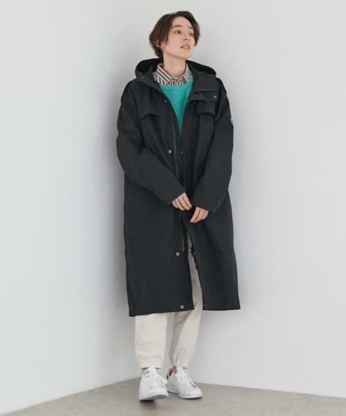 GERRY（ジェリー）の「［GERRY］4WAY LONG COAT（モッズコート・レディース・ブラック/ベージュ/クリーム・SMALL）」の14枚目の写真