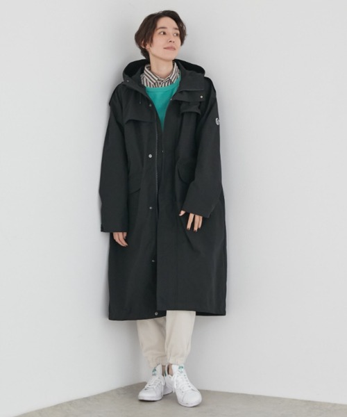 GERRY（ジェリー）の「［GERRY］4WAY LONG COAT（モッズコート・レディース・ブラック/ベージュ/クリーム・SMALL）」の15枚目の写真