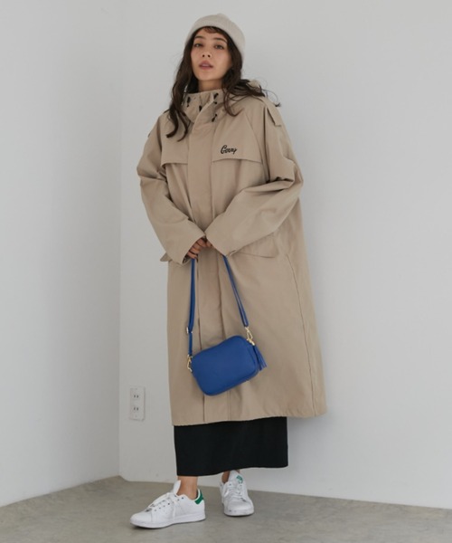 GERRY（ジェリー）の「［GERRY］4WAY LONG COAT（モッズコート・レディース・ブラック/ベージュ/クリーム・SMALL）」の19枚目の写真