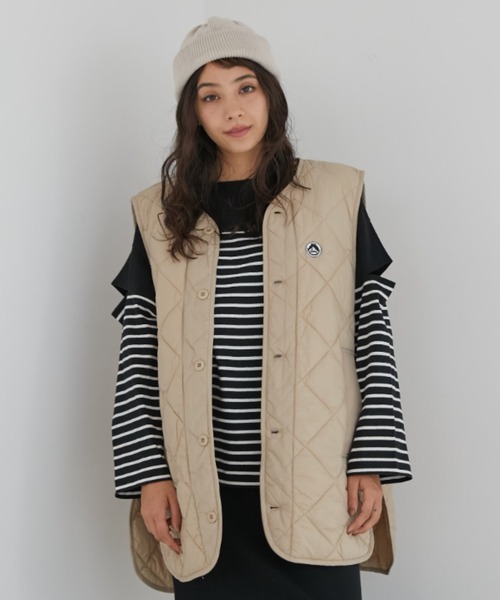 GERRY（ジェリー）の「［GERRY］4WAY LONG COAT（モッズコート・レディース・ブラック/ベージュ/クリーム・SMALL）」の11枚目の写真