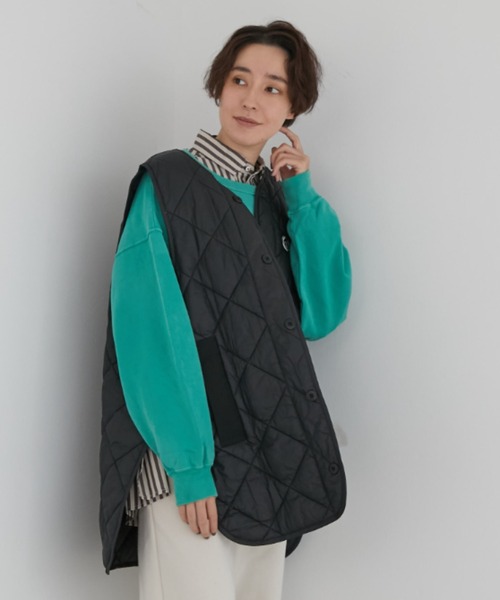 GERRY（ジェリー）の「［GERRY］4WAY LONG COAT（モッズコート・レディース・ブラック/ベージュ/クリーム・SMALL）」の10枚目の写真