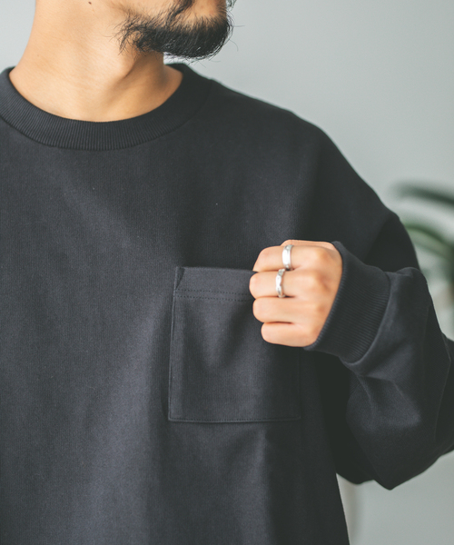JOURNAL STANDARD(ジャーナルスタンダード)の「【HARDIN KNITWEAR/ハーディンニットウェア】ウルトラヘビー ロンT(Tシャツ/カットソー・メンズ・ホワイト/ブラック/アイボリー・MEDIUM/LARGE)」の22枚目の写真