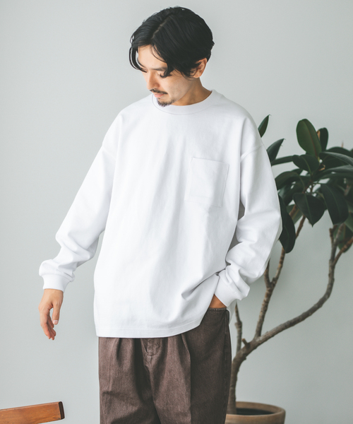 JOURNAL STANDARD(ジャーナルスタンダード)の「【HARDIN KNITWEAR/ハーディンニットウェア】ウルトラヘビー ロンT(Tシャツ/カットソー・メンズ・ホワイト/ブラック/アイボリー・MEDIUM/LARGE)」の15枚目の写真