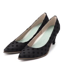◆【日本製】レイン対応パンプス7.5cmヒール