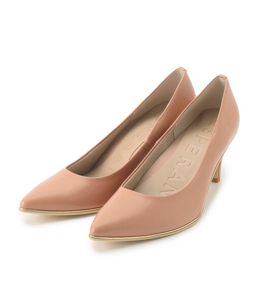 ESPERANZA(エスペランサ)の「◆【日本製】レイン対応パンプス7.5cmヒール(パンプス・レディース・ブラック/カーキ/アイボリー/ピンク系/ダークブラウン/イエロー/ブルー/こしょう色系/ベージュ/マスタード/パイソン/ブラック系8・21.0cm/23.5cm/22.0cm/24.5cm/25.0cm/21.5cm/24.0cm/26.0cm/23.0cm/25.5cm/22.5cm)」の14枚目の写真