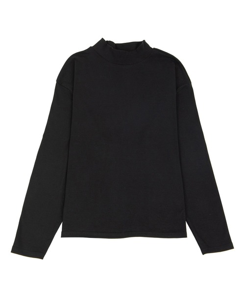 PUNYUS(プニュズ)の「ハイネックロンT(Tシャツ/カットソー・レディース・ブラック/ホワイト・2/4/3/1)」の8枚目の写真