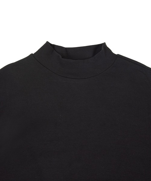 PUNYUS(プニュズ)の「ハイネックロンT(Tシャツ/カットソー・レディース・ブラック/ホワイト・2/4/3/1)」の3枚目の写真