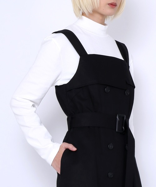 PUNYUS(プニュズ)の「ハイネックロンT(Tシャツ/カットソー・レディース・ブラック/ホワイト・2/4/3/1)」の21枚目の写真