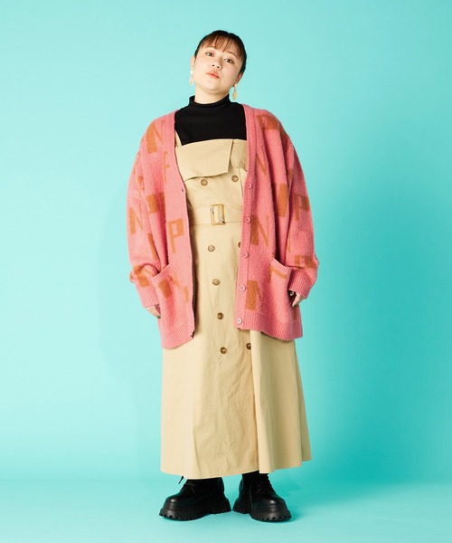 PUNYUS(プニュズ)の「ハイネックロンT(Tシャツ/カットソー・レディース・ブラック/ホワイト・2/4/3/1)」の12枚目の写真