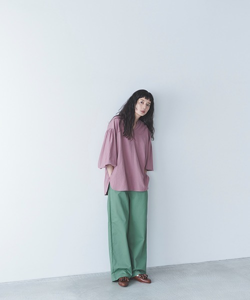 studio CLIP（スタディオクリップ）の「《DAYS》チノタックパンツ（チノパンツ・レディース・カーキ/ネイビー/アイボリー/ベージュ・LARGE/MEDIUM）」の11枚目の写真