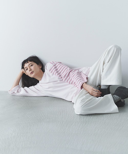 studio CLIP（スタディオクリップ）の「《DAYS》チノタックパンツ（チノパンツ・レディース・カーキ/ネイビー/アイボリー/ベージュ・LARGE/MEDIUM）」の10枚目の写真