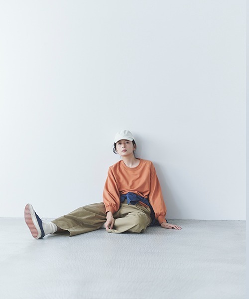 studio CLIP（スタディオクリップ）の「《DAYS》チノタックパンツ（チノパンツ・レディース・カーキ/ネイビー/アイボリー/ベージュ・LARGE/MEDIUM）」の14枚目の写真