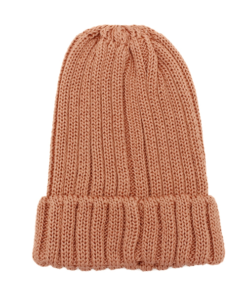 ROSE BUD（ローズバッド）の「(HATS & DREAMS)ユニセックスコットンニット帽（ニットキャップ/ビーニー・レディース・ブラック/ネイビー/アイボリー/グレー/イエロー/オレンジ・ONE SIZE）」の11枚目の写真