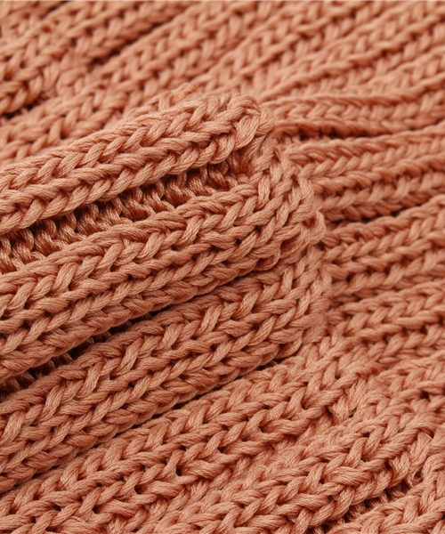 ROSE BUD（ローズバッド）の「(HATS & DREAMS)ユニセックスコットンニット帽（ニットキャップ/ビーニー・レディース・ブラック/ネイビー/アイボリー/グレー/イエロー/オレンジ・ONE SIZE）」の8枚目の写真