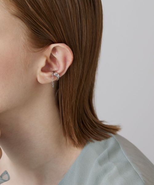 Canal 4℃（カナルヨンドシー）の「シルバー イヤーカフ/片耳用（イヤーカフ・レディース・シルバー・FREE）」の5枚目の写真