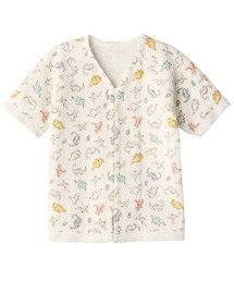 combimini（コンビミニ）の「あったかワンタッチ短肌着（ダイナソー）（肌着）」