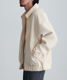 ZIP FIVE | ウールライクジップアップジャケットブルゾン/ハリントンジャケット(ブルゾン)