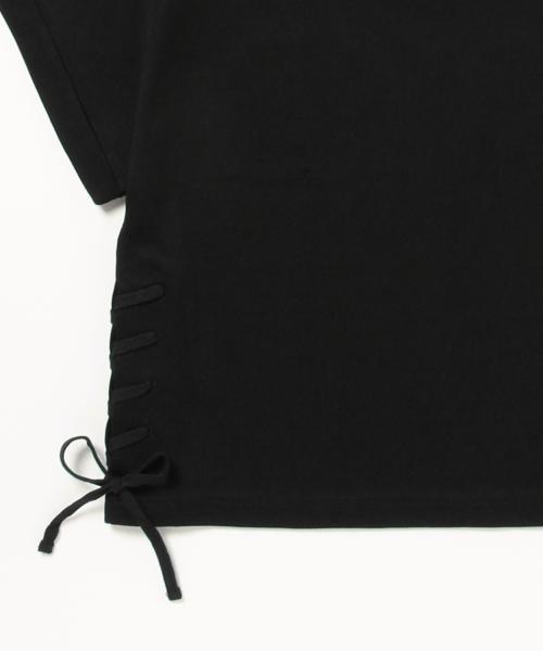 Ray BEAMS(レイビームス)の「Ray BEAMS / サイドレースアップ プルオーバー(Tシャツ/カットソー・レディース・ホワイト/ブラック/ブルー・ONE SIZE)」の18枚目の写真