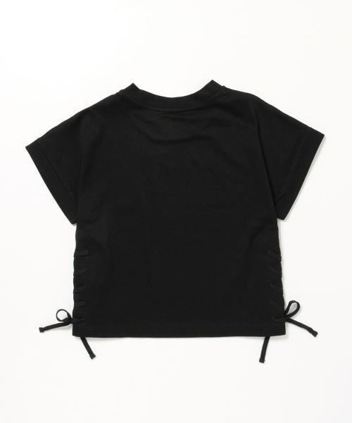 Ray BEAMS(レイビームス)の「Ray BEAMS / サイドレースアップ プルオーバー(Tシャツ/カットソー・レディース・ホワイト/ブラック/ブルー・ONE SIZE)」の19枚目の写真
