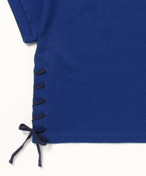 Ray BEAMS(レイビームス)の「Ray BEAMS / サイドレースアップ プルオーバー(Tシャツ/カットソー・レディース・ホワイト/ブラック/ブルー・ONE SIZE)」の22枚目の写真