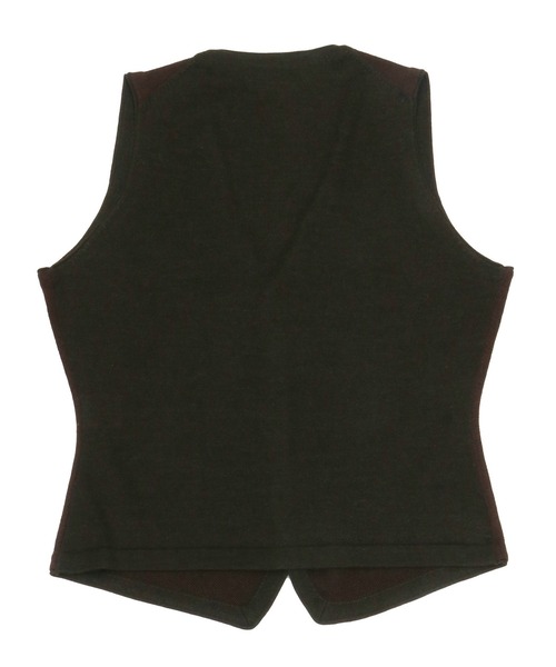 TOKYO SHIRTS（トウキョウシャツ）の「バーズアイ ニットジレ（ベスト・メンズ・ダークブラウン/ネイビー・XL/M/LL/L）」の6枚目の写真