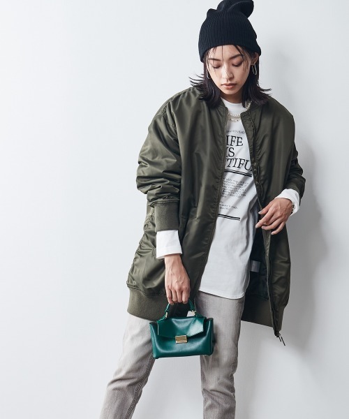 CHIC STYLE(シックスタイル)の「<大きいサイズ>綿100%ロゴプリントロングスリーブTシャツ シックスタイル(Tシャツ/カットソー・レディース・ブラック/オフホワイト・4L/6L/L/5L/3L/LL/8L)」の10枚目の写真
