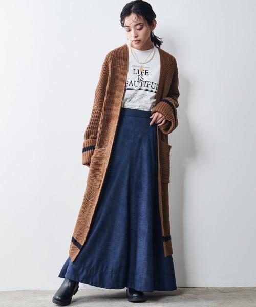 CHIC STYLE(シックスタイル)の「<大きいサイズ>綿100%ロゴプリントロングスリーブTシャツ シックスタイル(Tシャツ/カットソー・レディース・ブラック/オフホワイト・4L/6L/L/5L/3L/LL/8L)」の17枚目の写真