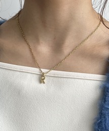 LOWRYS FARM | ステンレス＊イニシャルネックレス　173502(ネックレス)