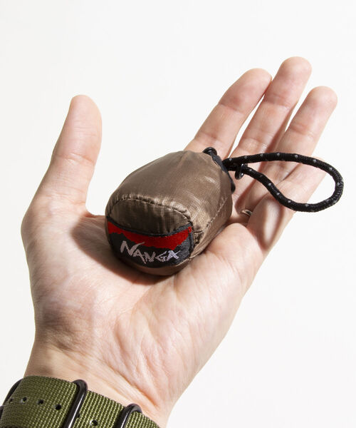 NANGA(ナンガ)の「《WEB限定》【NANGA/ナンガ】POCKETABLE ECO BAG エコバッグ パッカブル ポケッタブル(エコバッグ/サブバッグ・メンズ・ブラック/レッド/パープル/ベージュ・FREE)」の6枚目の写真