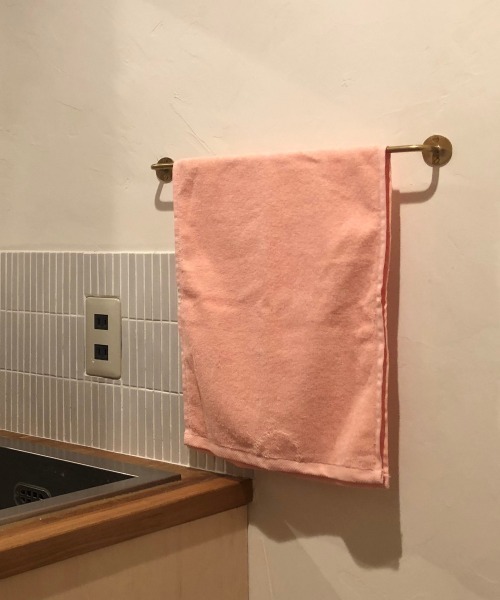 entre square(アントレスクエアー)の「Texture ふわふわで吸水力の高いフェイスタオル(タオル・レディース・オリーブ/オレンジ/ベージュ/ホワイト/グレイッシュブルー/ライトオリーブ/インディゴブルー/ライトピンク・ONE SIZE)」の7枚目の写真