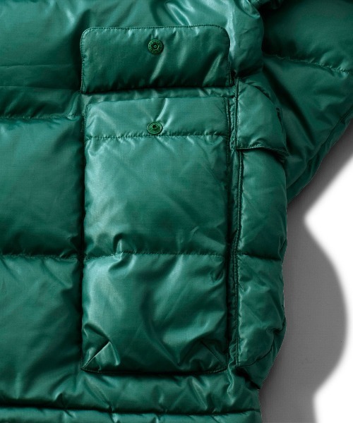 DAIWA PIER39（ダイワピア39）の「DAIWA PIER39 TECH BACK PACKER DOWN PARKA ダイワ ピア39 ダウンジャケット（ダウンジャケット/コート・メンズ・イエロー/パープル/グリーン・MEDIUM/X-LARGE/LARGE/SMALL）」の15枚目の写真