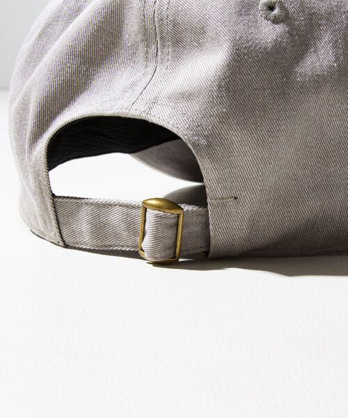 GLOSTER(グロスター)の「【GLOSTER/グロスター】WASHED DOG embroidery CAP キャップ(キャップ・メンズ・グレイッシュベージュ/チャコールグレー/グリーン・FREE)」の11枚目の写真