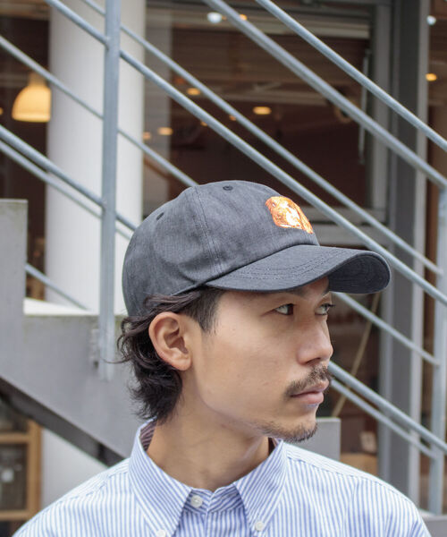 GLOSTER(グロスター)の「【GLOSTER/グロスター】WASHED DOG embroidery CAP キャップ(キャップ・メンズ・グレイッシュベージュ/チャコールグレー/グリーン・FREE)」の17枚目の写真