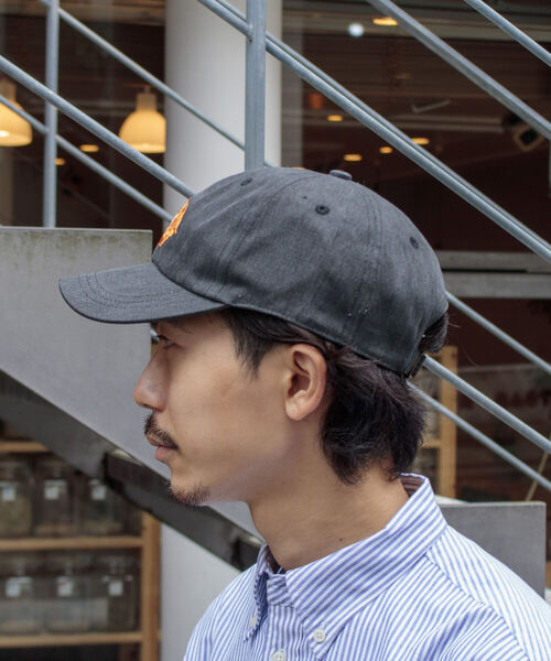 GLOSTER(グロスター)の「【GLOSTER/グロスター】WASHED DOG embroidery CAP キャップ(キャップ・メンズ・グレイッシュベージュ/チャコールグレー/グリーン・FREE)」の18枚目の写真