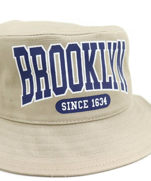 THE CASUAL（カジュアル）の「ロゴバケットハット（ハット・キッズ・ブラック/カーキ/ネイビー系/ベージュ系/ブラック系/ベージュ/カーキ系/インディゴブルー・52cm/54cm/56cm）」の18枚目の写真