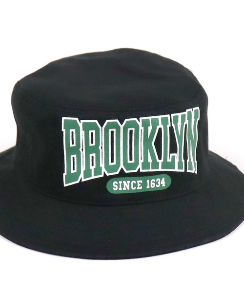 THE CASUAL（カジュアル）の「ロゴバケットハット（ハット・キッズ・ブラック/カーキ/ネイビー系/ベージュ系/ブラック系/ベージュ/カーキ系/インディゴブルー・52cm/54cm/56cm）」の10枚目の写真