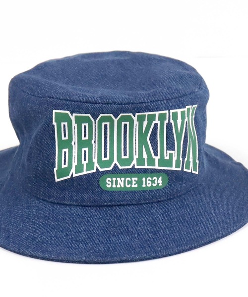 THE CASUAL（カジュアル）の「ロゴバケットハット（ハット・キッズ・ブラック/カーキ/ネイビー系/ベージュ系/ブラック系/ベージュ/カーキ系/インディゴブルー・52cm/54cm/56cm）」の16枚目の写真