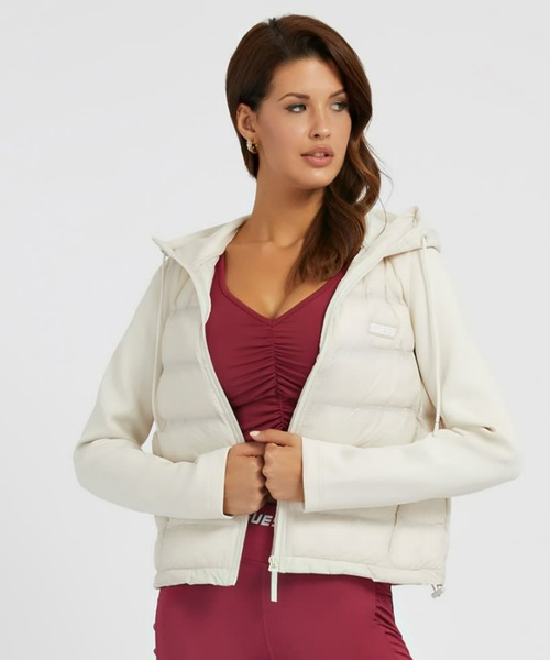 Guess（ゲス）の「Dahlia Puffer Jacket（その他アウター・レディース・ブラック/ホワイト系その他・X-SMALL/SMALL/MEDIUM）」の2枚目の写真
