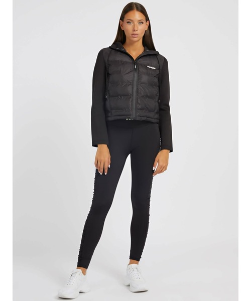 Guess（ゲス）の「Dahlia Puffer Jacket（その他アウター・レディース・ブラック/ホワイト系その他・X-SMALL/SMALL/MEDIUM）」の4枚目の写真